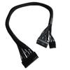 QQEURZSF Motherboard 12Pin 8p Video Card GPU CPU 6p 4P ATX Cable for X-1050 1250XM P1000 X-Series KM2- X-560 X-460 Power Module(C-8Pin to CPU 8Pin) view 4