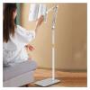 Adjustable Rolling Floor Stand for Book Reading & Tablet Holder, 180 Swivel, Foldable Design, Height Adjustable Phone Stand - Perfect for Home & Office Use view 1