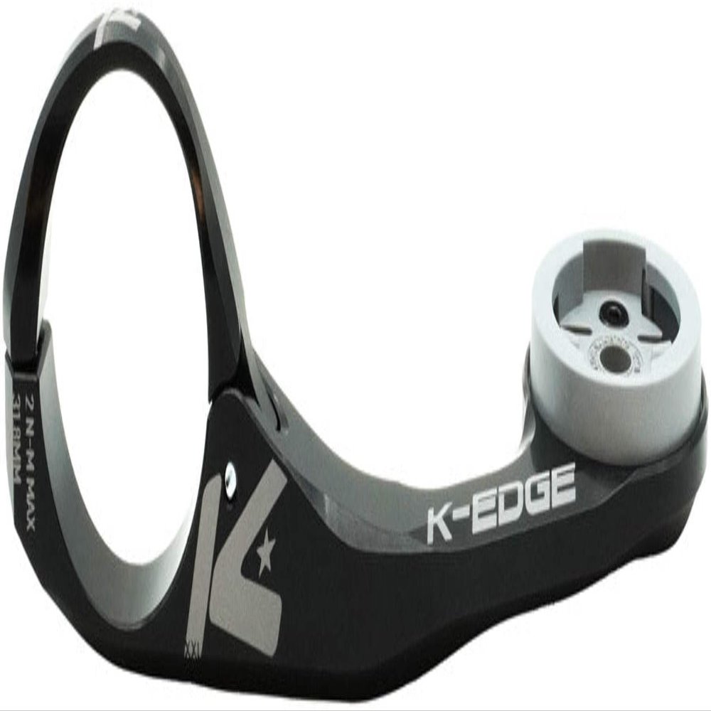 K-Edge | MAX XXL Bicycle Computer Mount | for Wahoo GPS Devices | Black