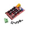 LNNDML 1pcs RAMPS1.4 Panel Part Motherboard 3D Printers Parts Shield Red Black Controls Printer Accessories(RAMPS 1.4) view 2