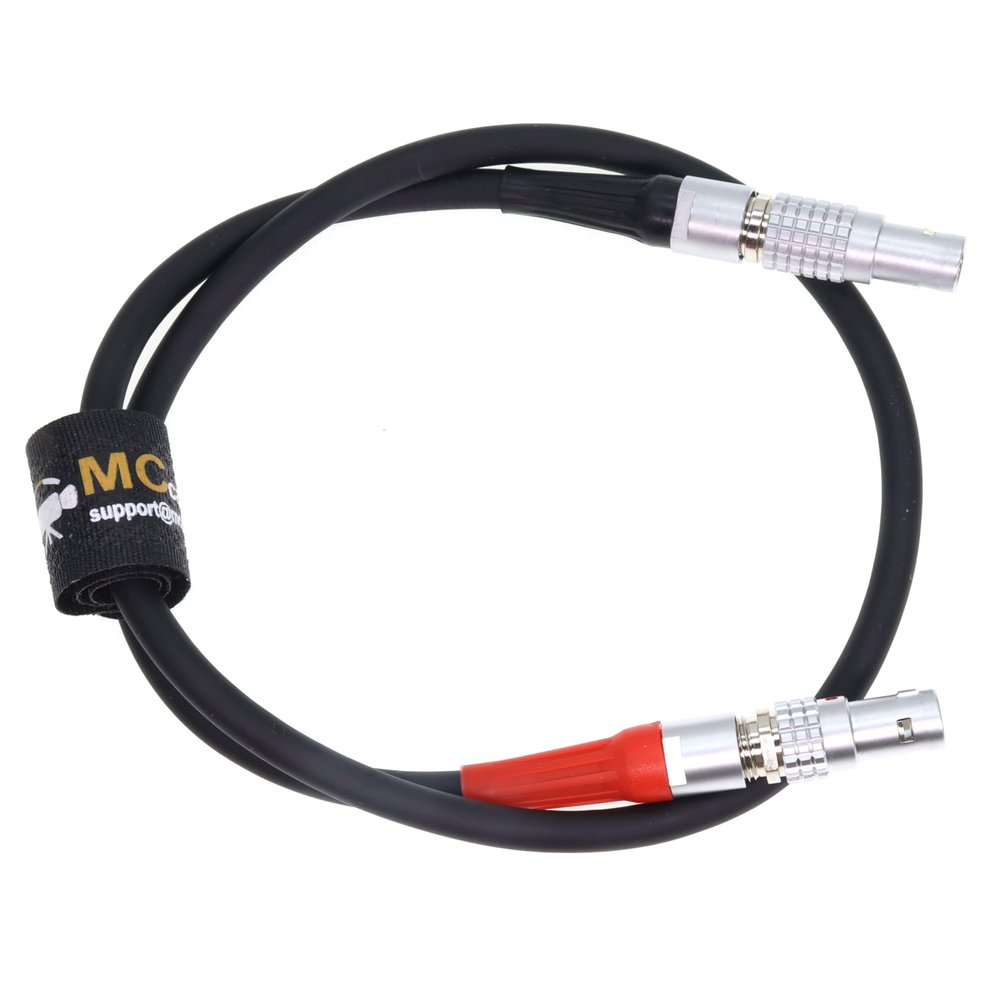 12V LBUS Power Cable for Alexa Camera to cforce Mini Plus Motor ARRI Master Grips OCU-1 cmotion Zoom 2 Pin to 4 Pin 1m