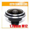 Metal 1.78mm Lens Wide Angle fisheye Lens 185 Degrees of Entrance Guard Lens for CCTV Camera(Large Silver Edge) view 2