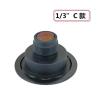 Metal 1.78mm Lens Wide Angle fisheye Lens 185 Degrees of Entrance Guard Lens for CCTV Camera(Large Silver Edge) view 4