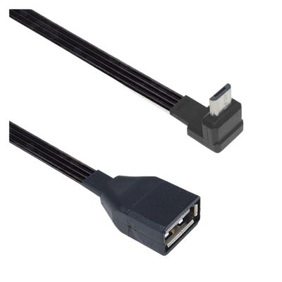 Treayes 2.0 to m;ic/ro an/DRO/id All External Flash Drive, Card Reader Data Cable Connector, OTG Adapter(20CM,OTGV8UP-AF)