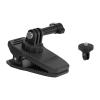 AsrMyjcx Action Camera Clip 1/4 Adapter 360 Universal Rotation Sun Visor Mount Backpack Clip Mount for Camping Vlogging Sports Biking view 1