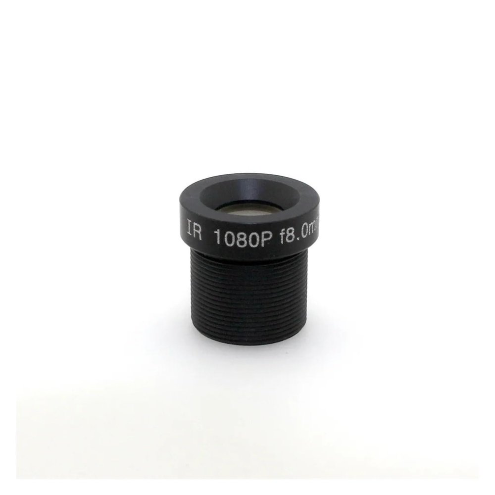 8mm Lens 1080P HD MTV Fixed 38.5 Degrees 1/2.7" M12 F2.0 Lens