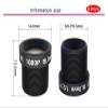 8mm Lens 1080P HD MTV Fixed 38.5 Degrees 1/2.7" M12 F2.0 Lens view 4
