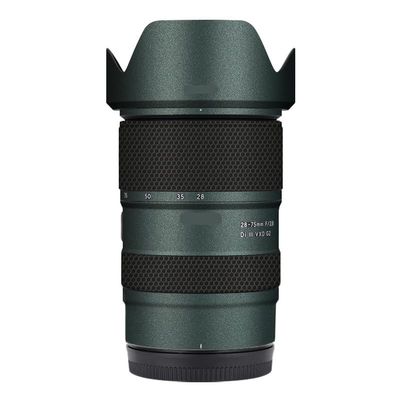 Camera Lens Skin Anti-Scratch Sticker for Tamron 28-75mm F2.8 G2 fit for Nikon Mount Coat Vinyl Protective Film Decals 28-75 F 2.8 G 2(Turquoise Green)