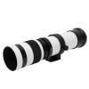 Bewinner 420 to 800mm F8.3 to F16 Manual Telephoto Zoom Lens, Camera Telephoto Lens for RF Mount Camera, All Metal Construction (White) view 1
