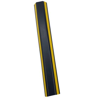 3.3FT Cable Protector, Heavy Duty Self-Adhesive Flexible PVC Floor Cord Protector - Extension Protect Cords and Prevent Trip