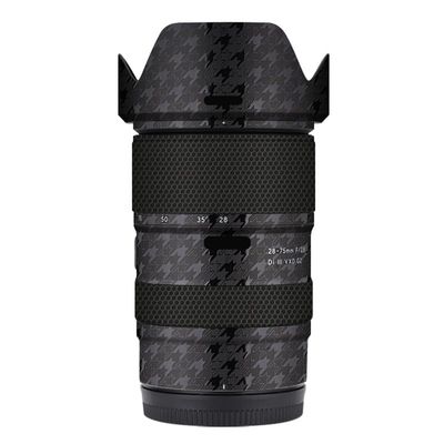 Camera Lens Skin Anti-Scratch Sticker for Tamron 28-75mm F2.8 G2 fit for Nikon Mount Coat Vinyl Protective Film Decals 28-75 F 2.8 G 2(Plover Black)