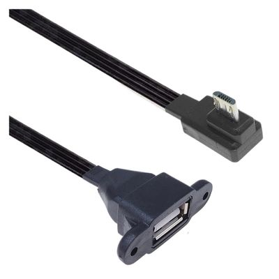 Treayes 2.0 to m;ic/ro an/DRO/id All External Flash Drive, Card Reader Data Cable Connector, OTG Adapter(20CM,OTGV8LE-AFH)