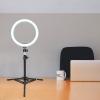 DJ50 Portable Tripod Light Stand 50cm Desktop Webcam Tripod Stand Two Section Adjustable Height 1/4 Universal Interface Load Capacity 1.5KG Suitable for Cameras LED Lights view 4