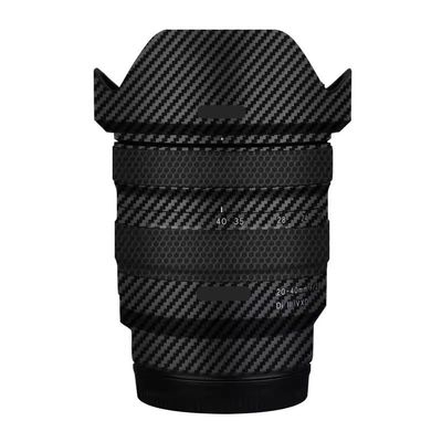 Camera Lens Sticker Coat Wrap Protective Film Body Protector Decal Skin for Tamron 20-40mm F2.8 fit for Sony Mount 20-40 F 2.8(Carbon Fiber Black)