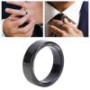 LICAEVEY Smart Ring with Screen, Various Sports Modes, IP68 Water Proof, Stainless Steel Smart Fitness Tracker Ring, Health for Monitor Fitness, Sleep and Heart Rate (Size 9) view 2
