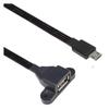 Treayes 2.0 to m;ic/ro an/DRO/id All External Flash Drive, Card Reader Data Cable Connector, OTG Adapter(20CM,OTGV8ST-AFP) view 1