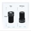 3MP 3.6mm 6mm 8mm m12 Lens 1/2.7 M12 Mount Lens Infrared Night Vision(8mm) view 2