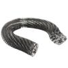 1PCS 1M Stainless Steel Spiral Hollow Fin Heat Sink for Tubular Cooling Tube Heat Conduction Heating Fin Tube Drying Radiator Parts(ID 25mm Height 7mm) view 1