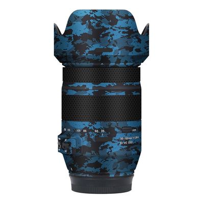 Camera Lens Protector Coat Protective Film Vinyl Wrap Skin Premium Sticker for Tamron 35-150mm F2.8-4 fit for Canon Mount Decal 35-150 F2.8-4(Knight Blue)