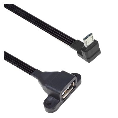 Treayes 2.0 to m;ic/ro an/DRO/id All External Flash Drive, Card Reader Data Cable Connector, OTG Adapter(10CM,OTGV8DO-AFP)