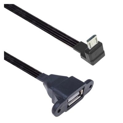 Treayes 2.0 to m;ic/ro an/DRO/id All External Flash Drive, Card Reader Data Cable Connector, OTG Adapter(10CM,OTGV8DO-AFH)