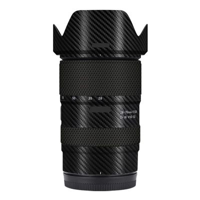 Camera Lens Skin Anti-Scratch Sticker for Tamron 28-75mm F2.8 G2 fit for Nikon Mount Coat Vinyl Protective Film Decals 28-75 F 2.8 G 2(Carbon Fiber Black)