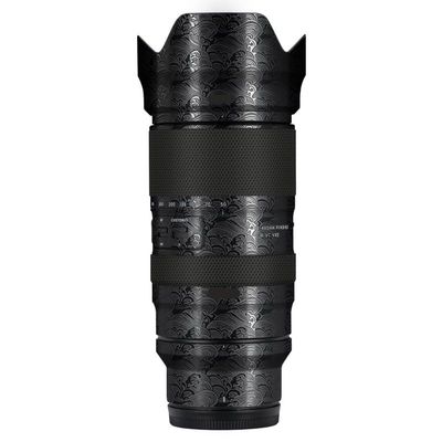 Anti-Scratch Camera Lens Sticker for Tamron 50-400mm F4.5-6.3 fit for Nikon Mount Coat Wrap Protective Film Skin Cover 50 400(Wave Black)