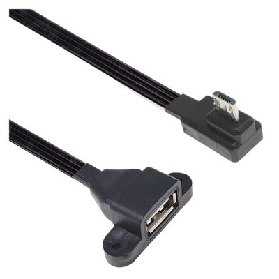 Treayes 2.0 to m;ic/ro an/DRO/id All External Flash Drive, Card Reader Data Cable Connector, OTG Adapter(10CM,OTGV8LE-AFP)