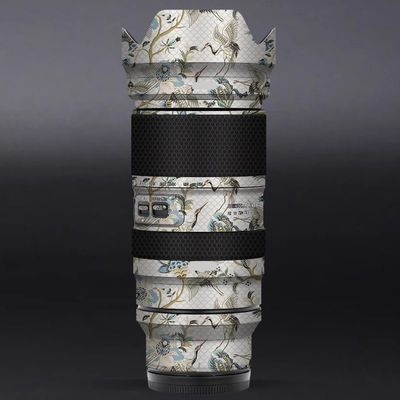 Anti-Scratch Camera Lens Sticker for Tamron 50-400mm F4.5-6.3 fit for Nikon Mount Coat Wrap Protective Film Skin Cover 50 400(Crane White)