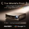 Aurzen EAZZE D1 MAX Upgraded Google TV Smart Projector 4K Supported, Ultra-Bright 1000 ANSI Lumens, MEMC Tech, Fully Automatics, 20W DoIby Audio, Home Theater Movie Projector with WiFi and Bluetooth view 2