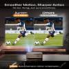 Aurzen EAZZE D1 MAX Upgraded Google TV Smart Projector 4K Supported, Ultra-Bright 1000 ANSI Lumens, MEMC Tech, Fully Automatics, 20W DoIby Audio, Home Theater Movie Projector with WiFi and Bluetooth view 4