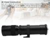 Bewinner 420 to 800mm F8.3 to F16 Manual Telephoto Zoom Lens, Camera Telephoto Lens for RF Mount Camera, All Metal Construction (Black) view 4
