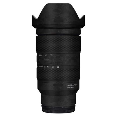 35 150 Camera Lens Skin Coat Wrap Protective Film Body Decal Anti-Scratch Sticker fit for Tamron 35-150mm F2-2.8 fit for Nikon Mount(Knight Black)