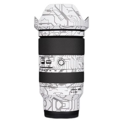 35 150 Camera Lens Skin Coat Wrap Protective Film Body Decal Anti-Scratch Sticker fit for Tamron 35-150mm F2-2.8 fit for Nikon Mount(Circuit White)