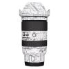 35 150 Camera Lens Skin Coat Wrap Protective Film Body Decal Anti-Scratch Sticker fit for Tamron 35-150mm F2-2.8 fit for Nikon Mount(Circuit White) view 1