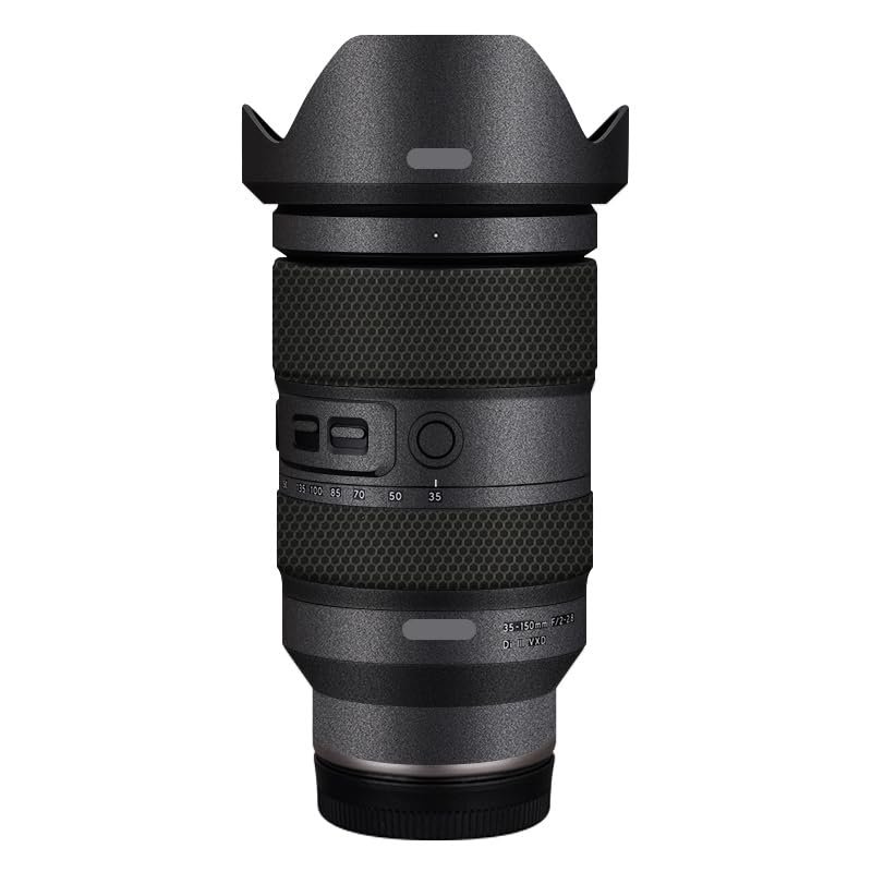 35 150 Camera Lens Skin Coat Wrap Protective Film Body Decal Anti-Scratch Sticker fit for Tamron 35-150mm F2-2.8 fit for Nikon Mount(Deep Gray)
