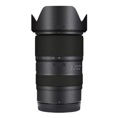 Camera Lens Skin Anti-Scratch Sticker for Tamron 28-75mm F2.8 G2 fit for Nikon Mount Coat Vinyl Protective Film Decals 28-75 F 2.8 G 2(Deep Gray)