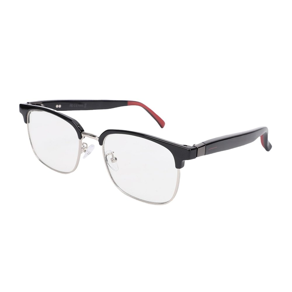 Zunate Smart Translation Glasses with Real Time AI Translation, 100+ Languages Support, Bluetooth 5.4, Blue Light Blocking, Music,Wireless Half Frame Design