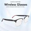 Zunate Smart Translation Glasses with Real Time AI Translation, 100+ Languages Support, Bluetooth 5.4, Blue Light Blocking, Music,Wireless Half Frame Design view 4