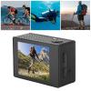 Action Camera 4K HD, Cycling Video Camera with 2" Display Rain Proof Wide Angle Electronic Stabilization Wearable Cycling Camera view 3
