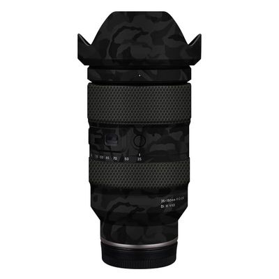 35 150 Camera Lens Skin Coat Wrap Protective Film Body Decal Anti-Scratch Sticker fit for Tamron 35-150mm F2-2.8 fit for Nikon Mount(Shadow Camo Black)