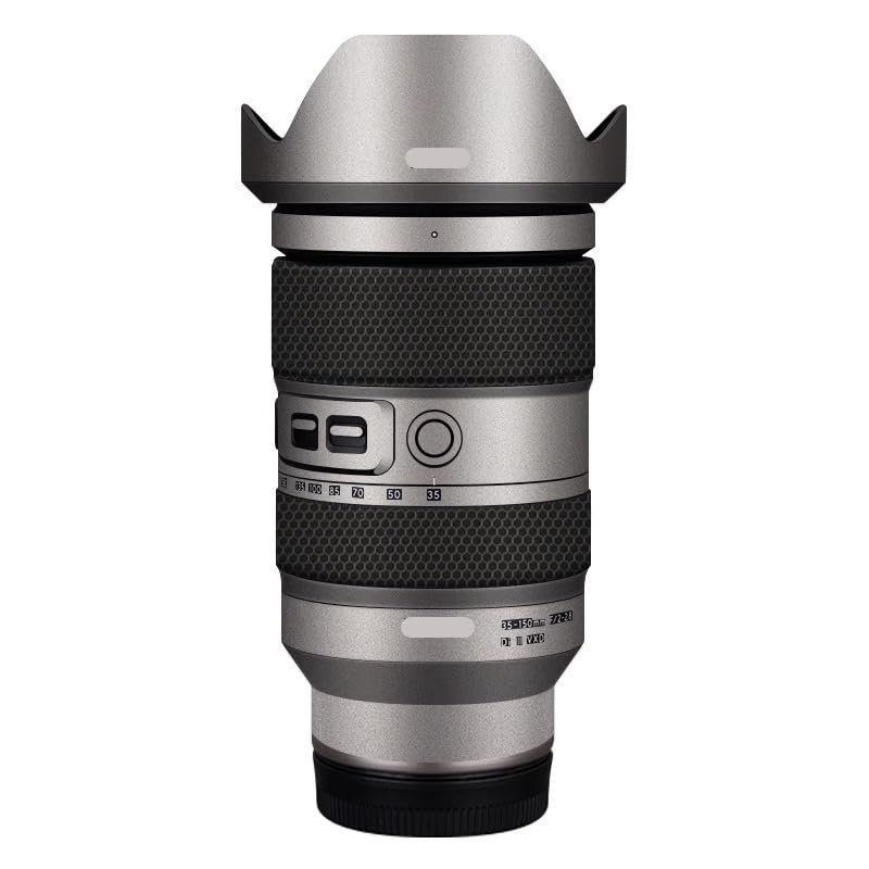 35 150 Camera Lens Skin Coat Wrap Protective Film Body Decal Anti-Scratch Sticker fit for Tamron 35-150mm F2-2.8 fit for Nikon Mount(Titanium)