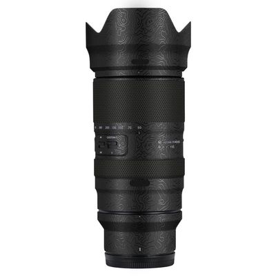 Anti-Scratch Camera Lens Sticker for Tamron 50-400mm F4.5-6.3 fit for Nikon Mount Coat Wrap Protective Film Skin Cover 50 400(Contour Black)