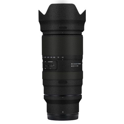 Anti-Scratch Camera Lens Sticker for Tamron 50-400mm F4.5-6.3 fit for Nikon Mount Coat Wrap Protective Film Skin Cover 50 400(Frosted Black)