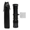 Yunseity Camera Telephoto Lens for RF Mount Camera, Manual Focus MF Zoom Lens F8.3 to F16 420 to 800mm for Micro Single RF Cam (Black) view 1