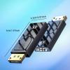 FTOMIKA 4K DisplayPort to HDTV-Compatible Adapter Converter DP to HDMI-Compatible HDTV Adapter Video Audio PC view 3