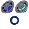 6.5" Marine Speakers (Qty 2) 1 Pair of OEM Replacement Speakers w/ 20ft Wire (Gray) view 1