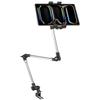 EXSHOW Car/Truck Seat Rail Tablet Holder, Tablet Mount for car with Three Adjustable Extension Arm, 360 Rotation with 1/4" Screw, Fit for 4.7-13" iPad Pro Air Mini,Galaxy Tab,Camera,iPhone view 1