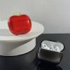 Apple Shaped Case for Wireless Earbuds,Transparent TPU Shockproof Protective Cover,Cute Fruit Design Apple Case (Green-Gift Pendant, for Pro 2) view 3