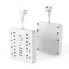 14-in-1 Power Strip Surge Protector, 8 AC Outlets, 4 USB Ports, Smart Switch with LED Indicator, White view 1